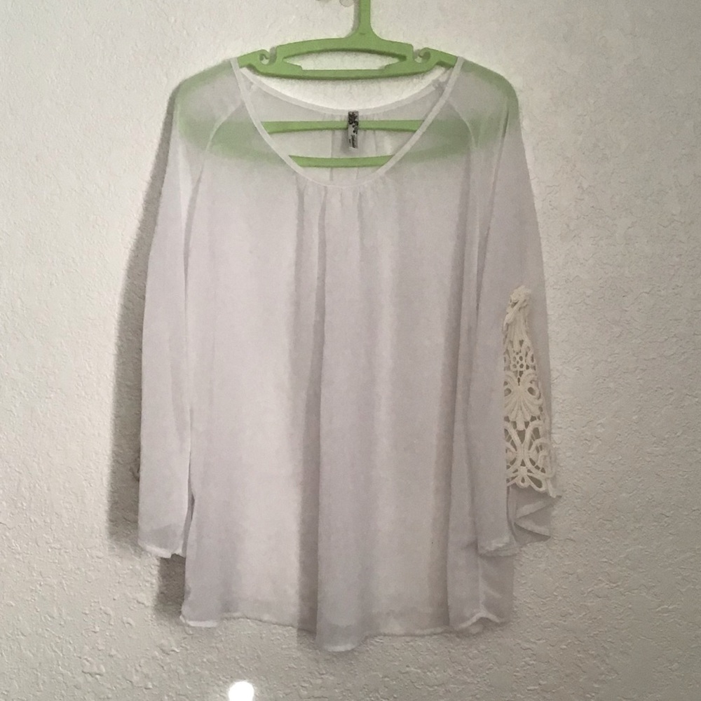 Yahada sheer blouse